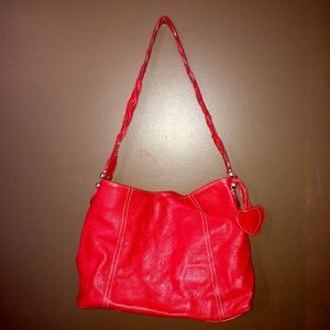 Roberta Gandolfi Red Leather Hobo